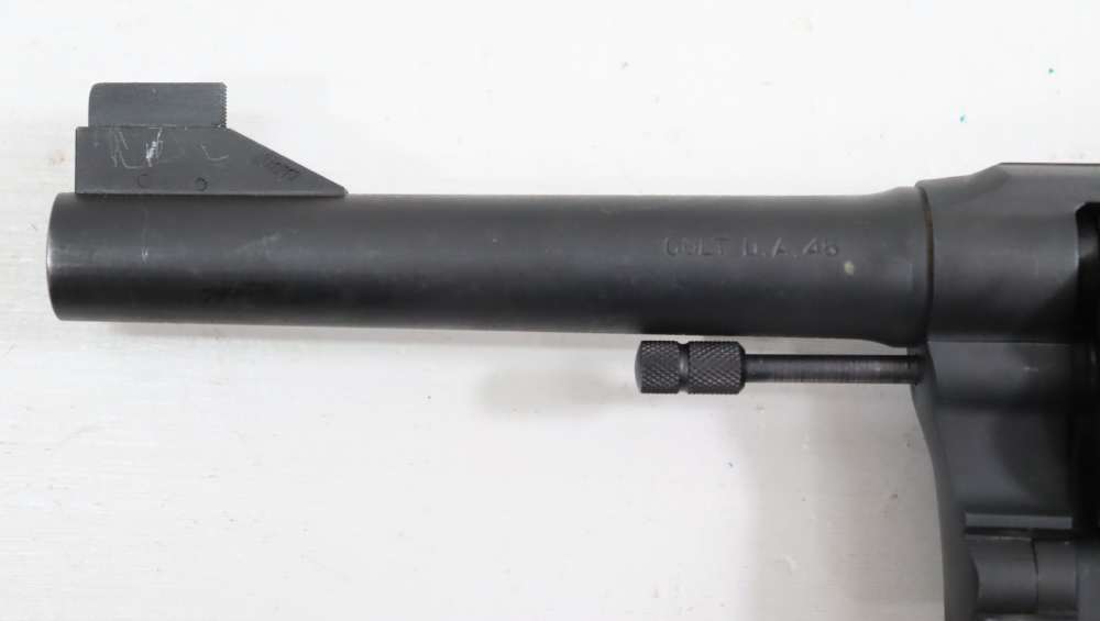 COLT 1917 WWI REVOLVER .45 ACP RARE PHOSPHATE FINISH-img-2