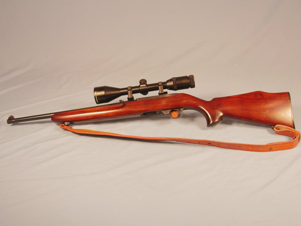 Ruger 44 Carbine with scope and sling, great condition, 1967 safe queen-img-1