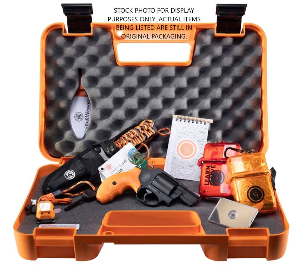 SMITH & WESSON MODEL 360 SURVIVAL KIT W/ S&W .357 REVOLVER-img-33