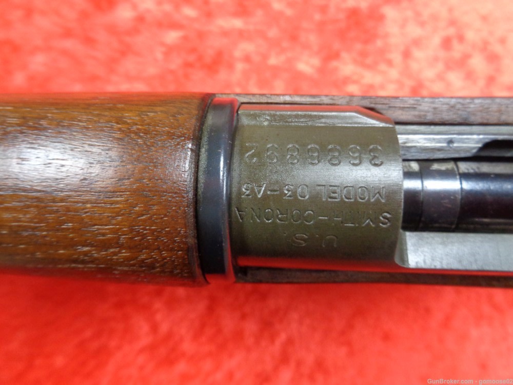 1943 US Smith Corona 03-A3 30-06 Springfield Military M1903 A3 WWII I TRADE-img-39