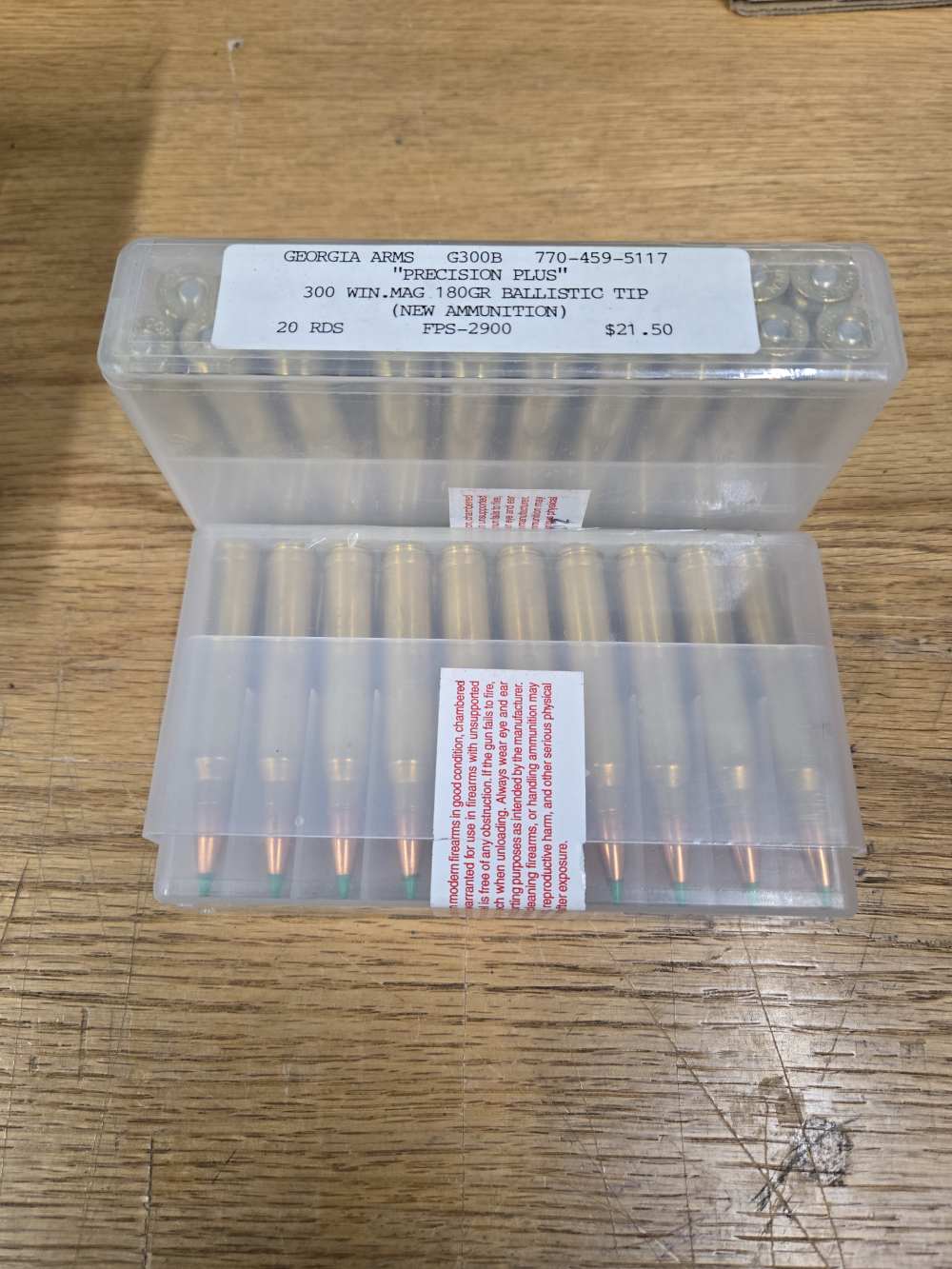 300 Win Mag 40 Rounds Georgia Arms Precision Plus-img-0