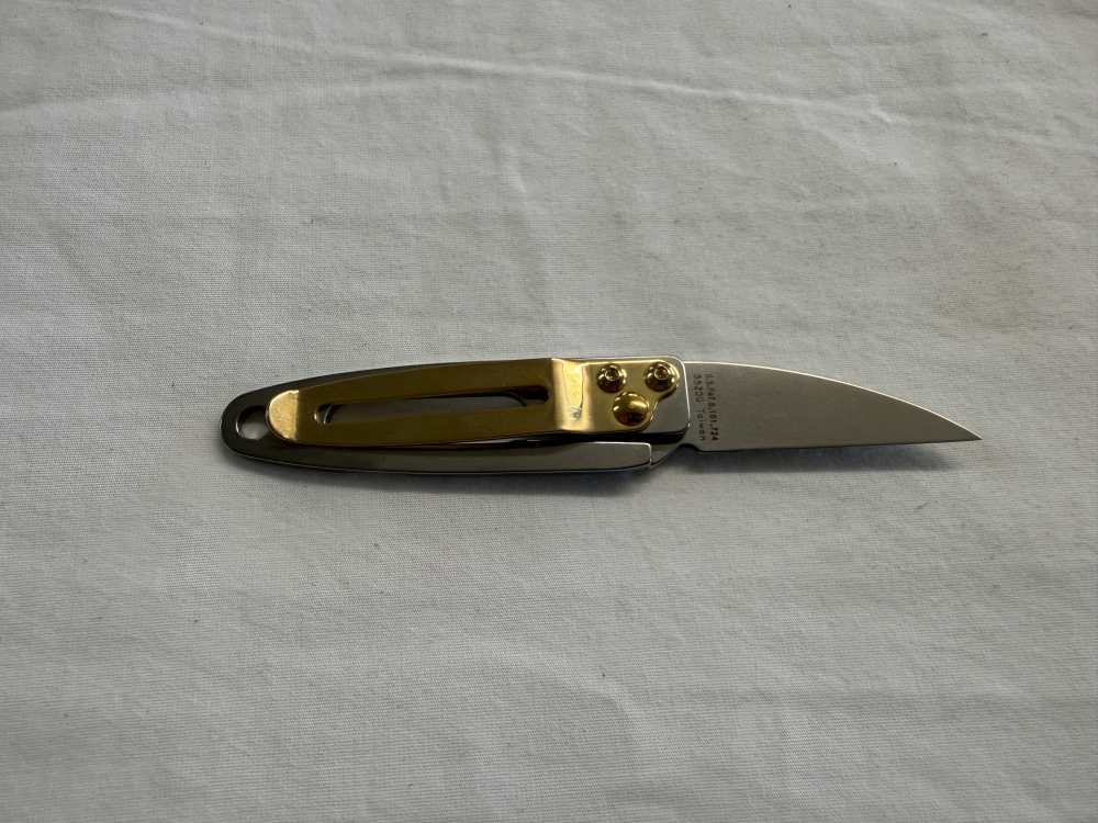 CRKT Ed Halligan 24KT Peck Folding Knife 5520G Discontinued #107-109-img-2