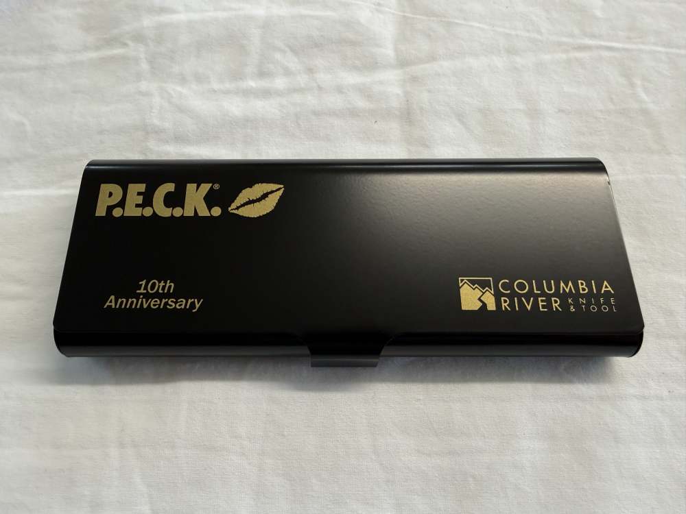 CRKT Ed Halligan 24KT Peck Folding Knife 5520G Discontinued #107-109-img-3
