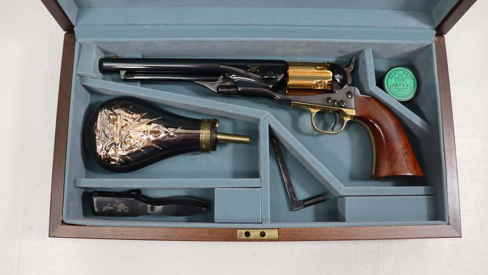 COLT 1860 ARMY .44 CAL PERCUSSION REVOLVER 1860 CAVALRY COMMEMORATIVE-img-1
