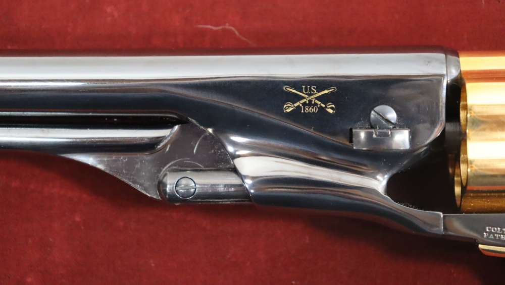 COLT 1860 ARMY .44 CAL PERCUSSION REVOLVER 1860 CAVALRY COMMEMORATIVE-img-4