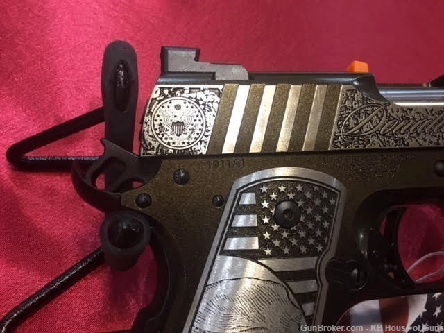 AUTO ORDNANCE 1911 TRUMP RALLY CRY NIGHT SIGHTS NIB-img-6