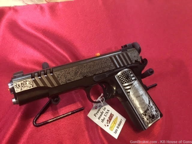 AUTO ORDNANCE 1911 TRUMP RALLY CRY NIGHT SIGHTS NIB-img-9