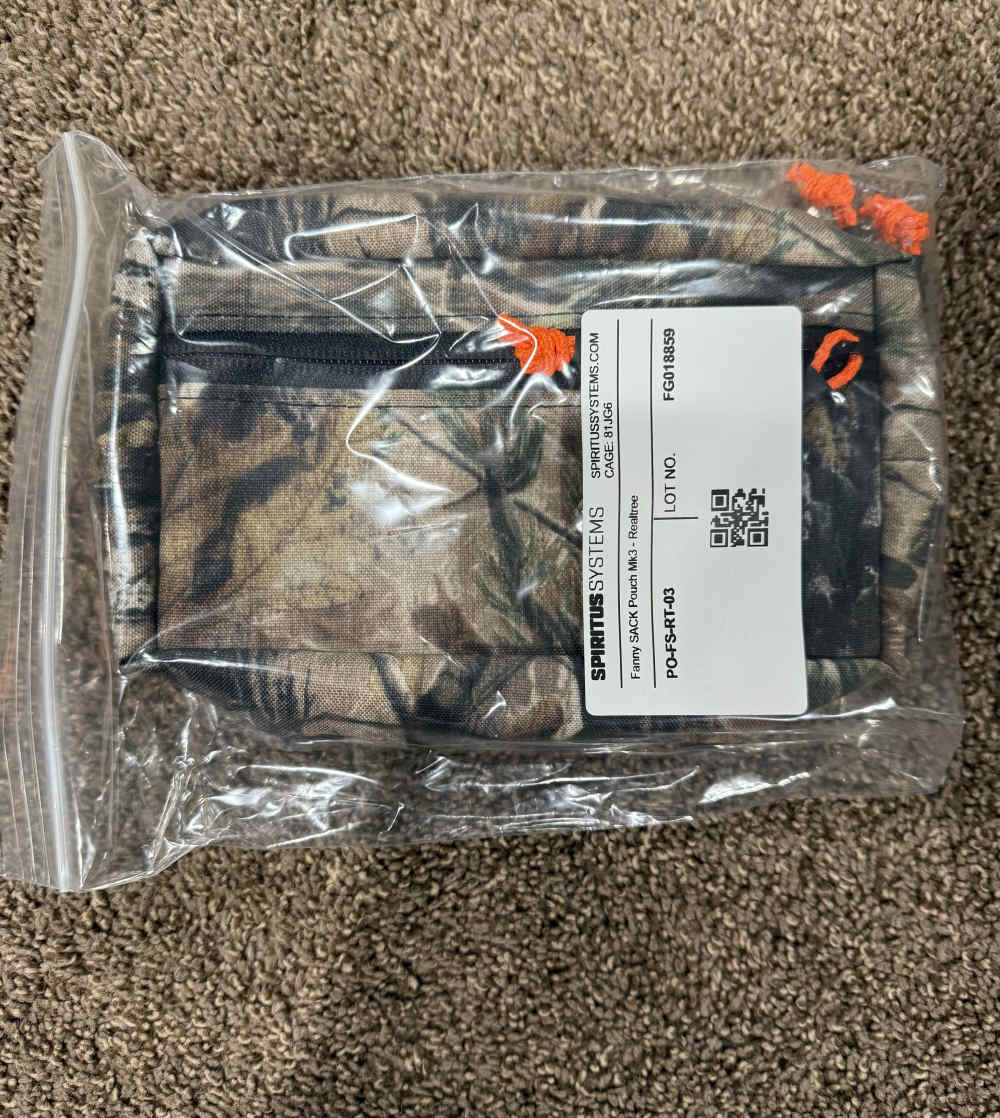 SPIRITUS SYSTEMS X WRMFZY COLLABORATION FANNY SACK MK3 REALTREE LIMITED COL-img-0