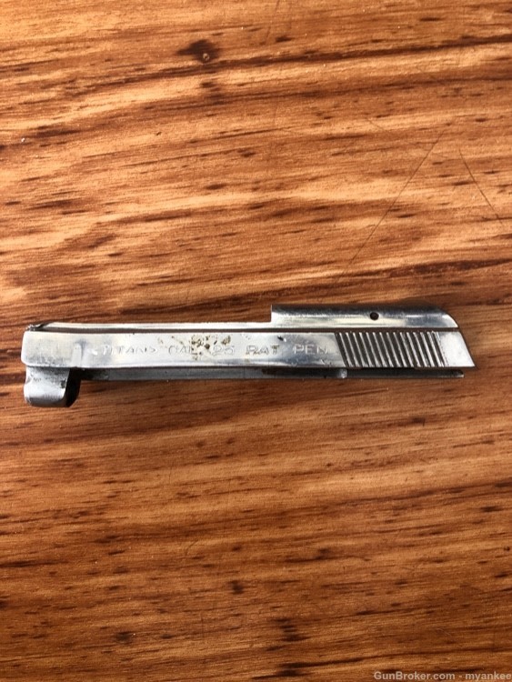 Titan Nickel 25 Caliber Slide-img-0