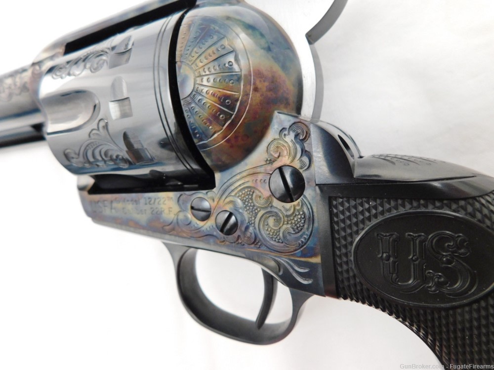 USFA SAA 12/22 Factory Engraved NIB -img-6
