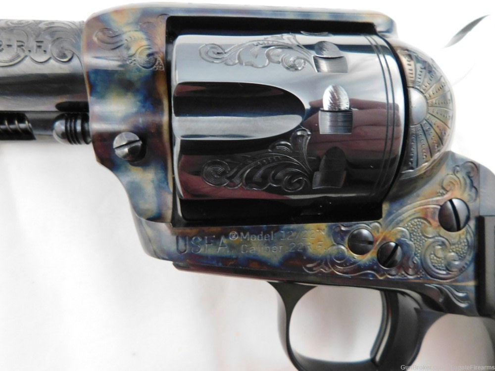 USFA SAA 12/22 Factory Engraved NIB -img-5