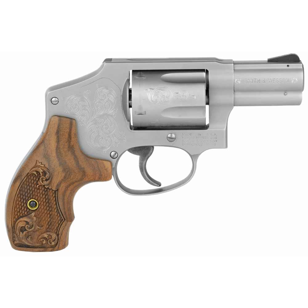 ENGRAVED Smith & Wesson 150784 Model 640 CA OK 357 Mag 2.13” WOOD BOX-img-1