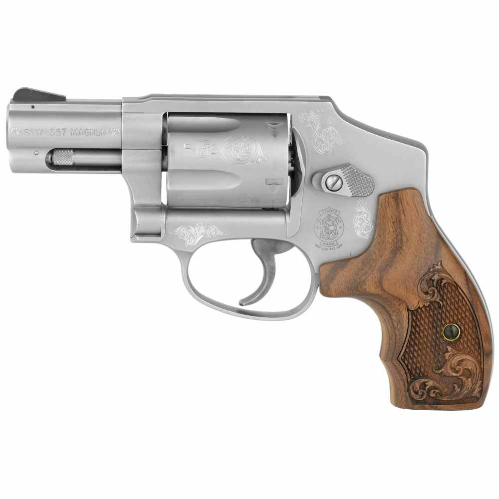 ENGRAVED Smith & Wesson 150784 Model 640 CA OK 357 Mag 2.13” WOOD BOX-img-0