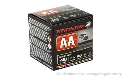 Winchester Ammunition AA Target Load 410 Gauge, 2.5" #9 .5 oz, Shotshell-img-3