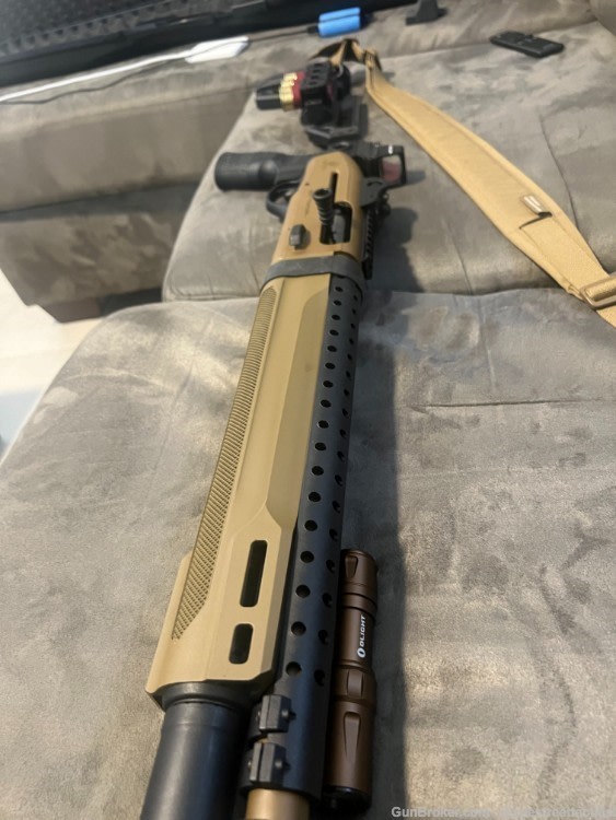 Benelli M4 CUSTOM Heat Shield +Ranger Bands® Mod Shotgun CUSTOM Fit -img-14