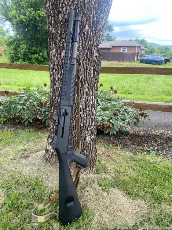 Benelli M4 CUSTOM Heat Shield +Ranger Bands® Mod Shotgun CUSTOM Fit -img-0