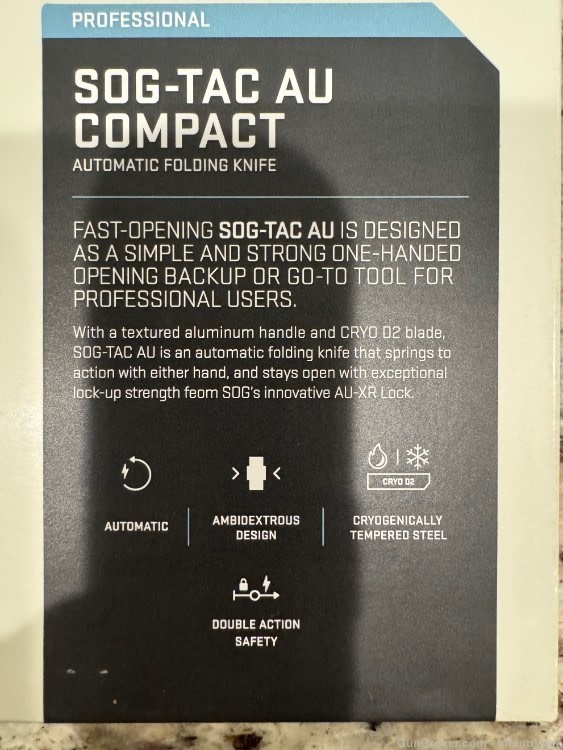  SOG-TAC AU Compact Tanto Serrated Knife-img-2