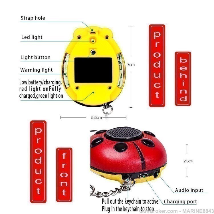 LADY BUG   PESONELR  ALARM-img-0