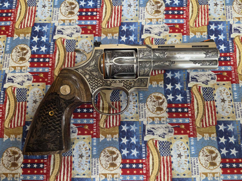 COLT ALTAMONT WOODSMAN PYTHON 1 OF 300 357MAG CPY4-WDS-AA 357 MAGNUM COLT -img-6
