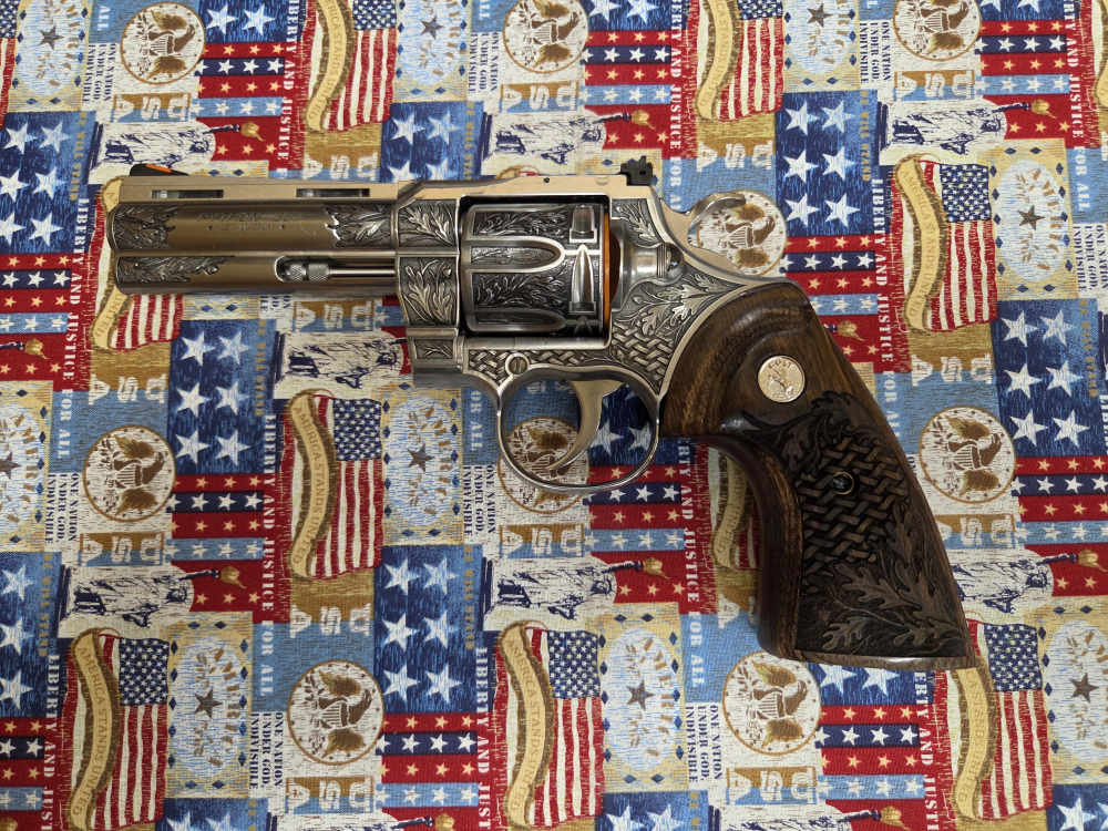 COLT ALTAMONT WOODSMAN PYTHON 1 OF 300 357MAG CPY4-WDS-AA 357 MAGNUM COLT -img-2