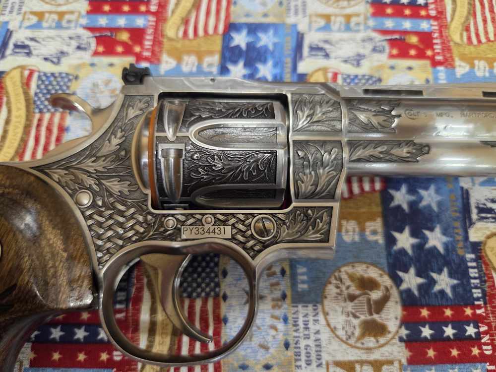 COLT ALTAMONT WOODSMAN PYTHON 1 OF 300 357MAG CPY4-WDS-AA 357 MAGNUM COLT -img-8