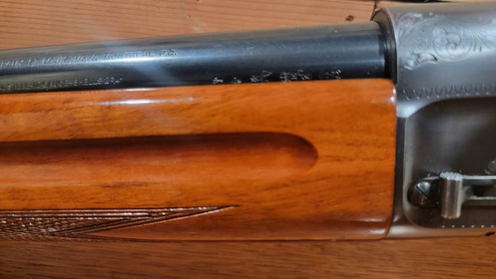 1961 Browning A5 Light Twelve 27.5 Full Round Knob -img-4