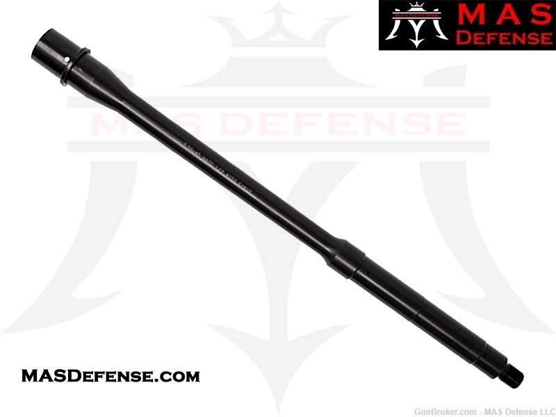 14.5" 5.56 / .223 1x7 GOVERNMENT 4150 CrMoV MELONITE NITRIDE BARREL - MID-L-img-0