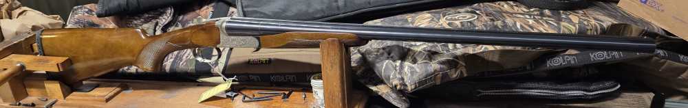 Charles Daly Field SXS Spain 12ga Engraved selectors 28" Barrel Shotgun-img-0