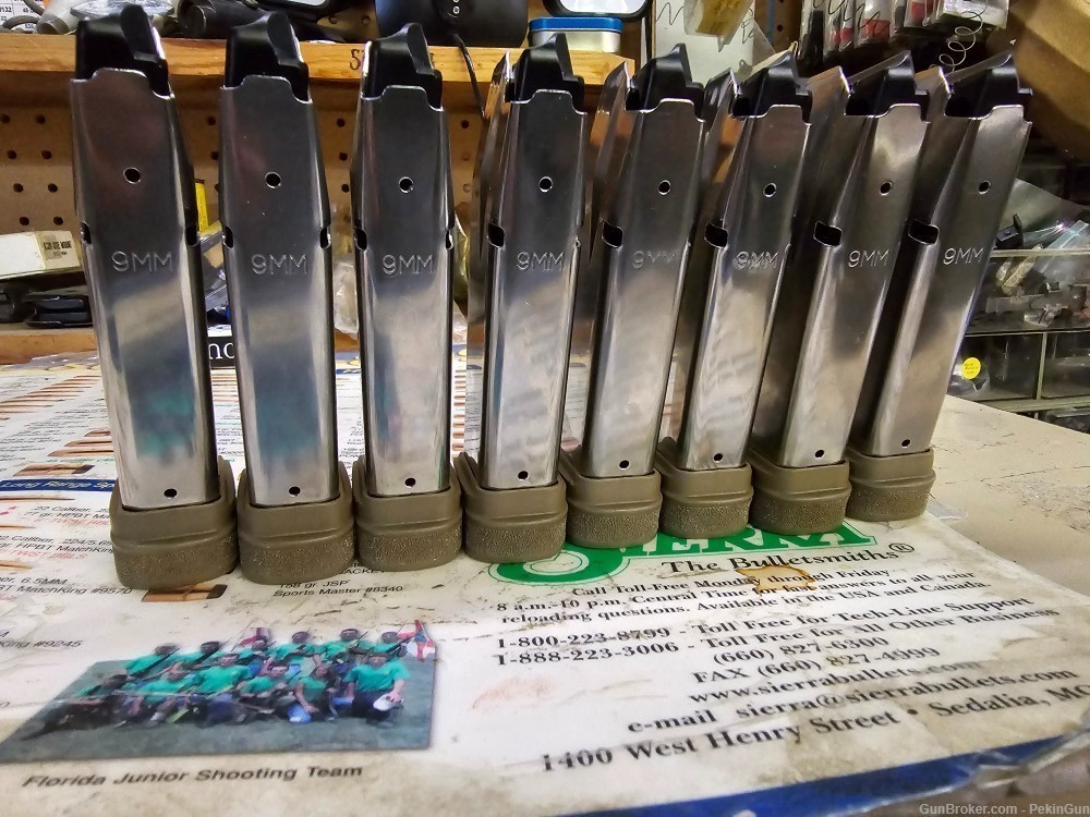 Springfield Armory Hellcat 17rd Magazines OEM NEW (8 Pack) NO CC FEE-img-0