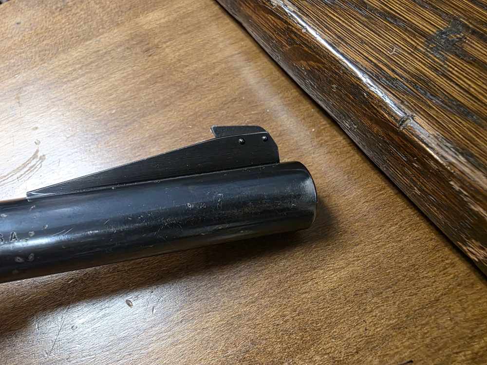 Colt Officer Model Special 22lr Heavy Barrel Revolver Colteer Rear Sight-img-9