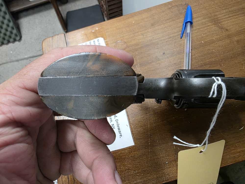 Colt Officer Model Special 22lr Heavy Barrel Revolver Colteer Rear Sight-img-13