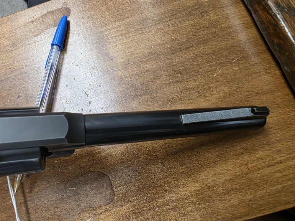 Colt Officer Model Special 22lr Heavy Barrel Revolver Colteer Rear Sight-img-12
