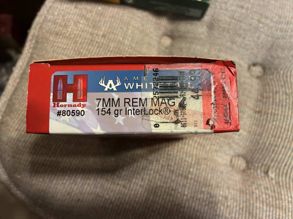 Hornadyl 7mm Rem Mag 154 G Hornady Interlock Jacketed Soft Point Box of 20-img-0