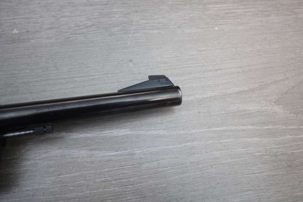 Colt Model Officers Model Match in 22 LR with 6" Barrel - Man. 1955. -img-9