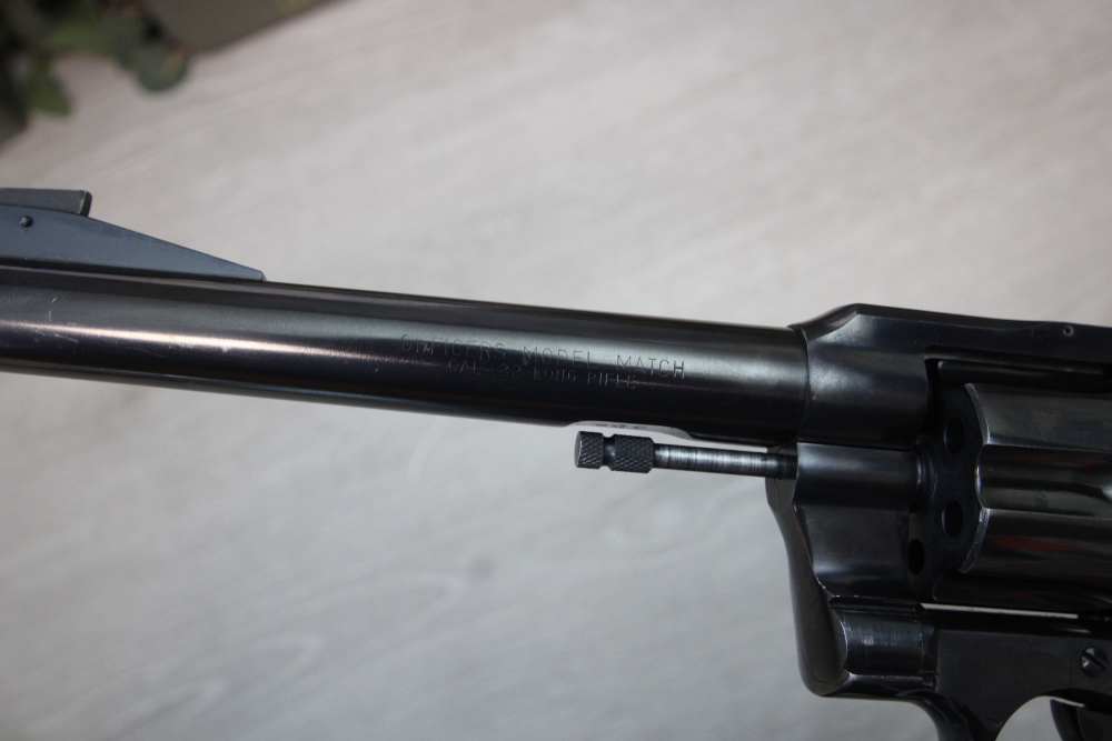 Colt Model Officers Model Match in 22 LR with 6" Barrel - Man. 1955. -img-11