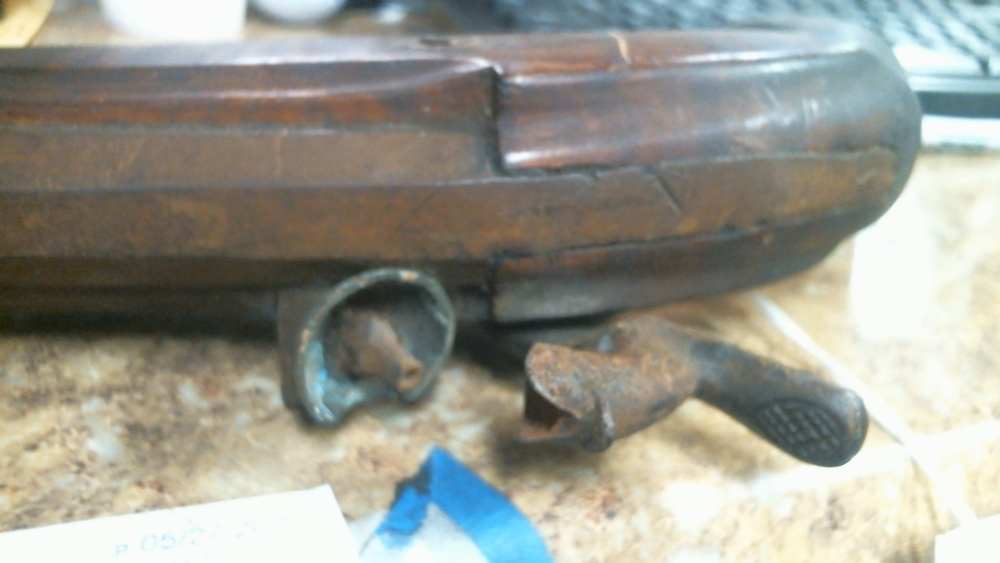 Antique Flobert 6MM Ball and Cap Pistol Remington-img-8