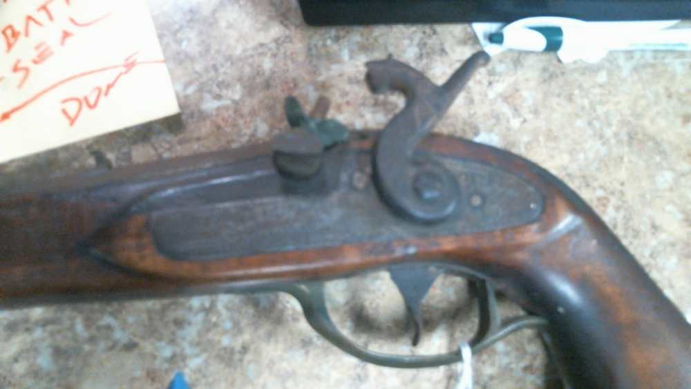 Antique Flobert 6MM Ball and Cap Pistol Remington-img-2
