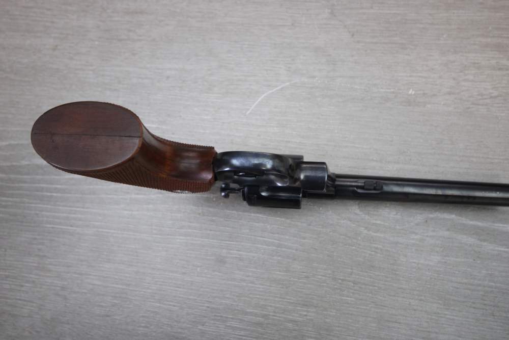 Nice Colt Model Officers Model Match in 22 LR with 6" Barrel - Man. 1957. -img-14