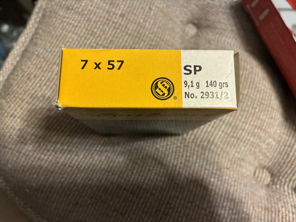 Sellier & Bellot 7mm Mauser  140 Gr Jacketed Soft Point Box of 20-img-0