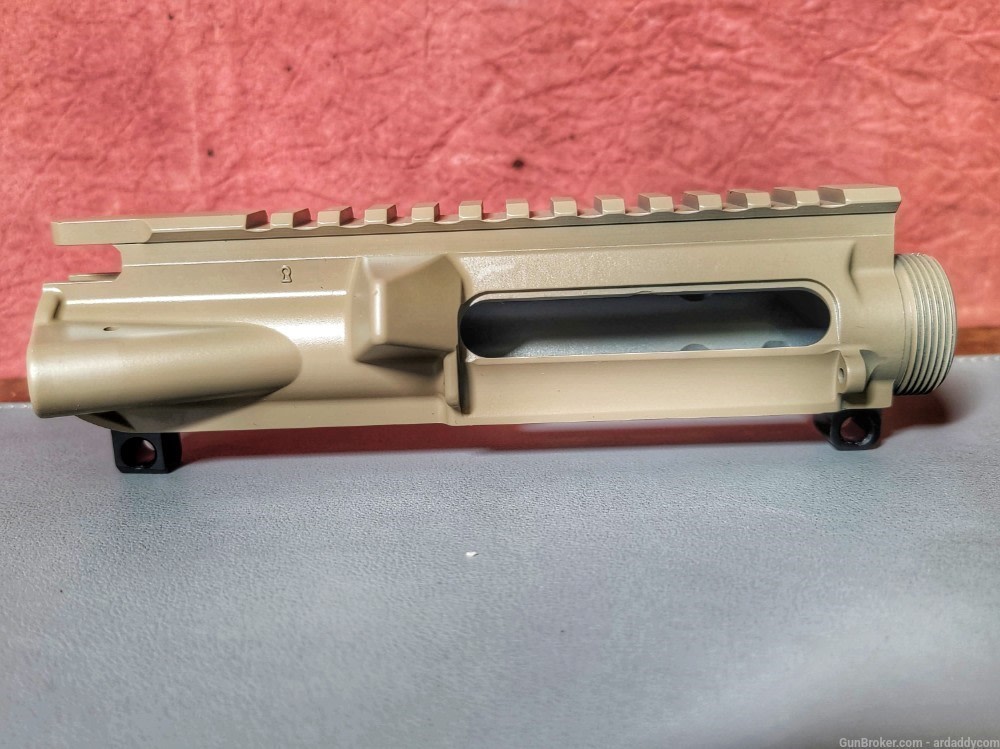 FDE FLAT DARK EARTH  UPPER RECEIVER ALUMINUM AR15 Toxic Arms 5.56 .223 300 -img-0