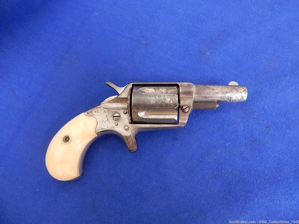 1879 Colt New Line 38 Caliber Center Fire Revolver Gun Pistol-img-0