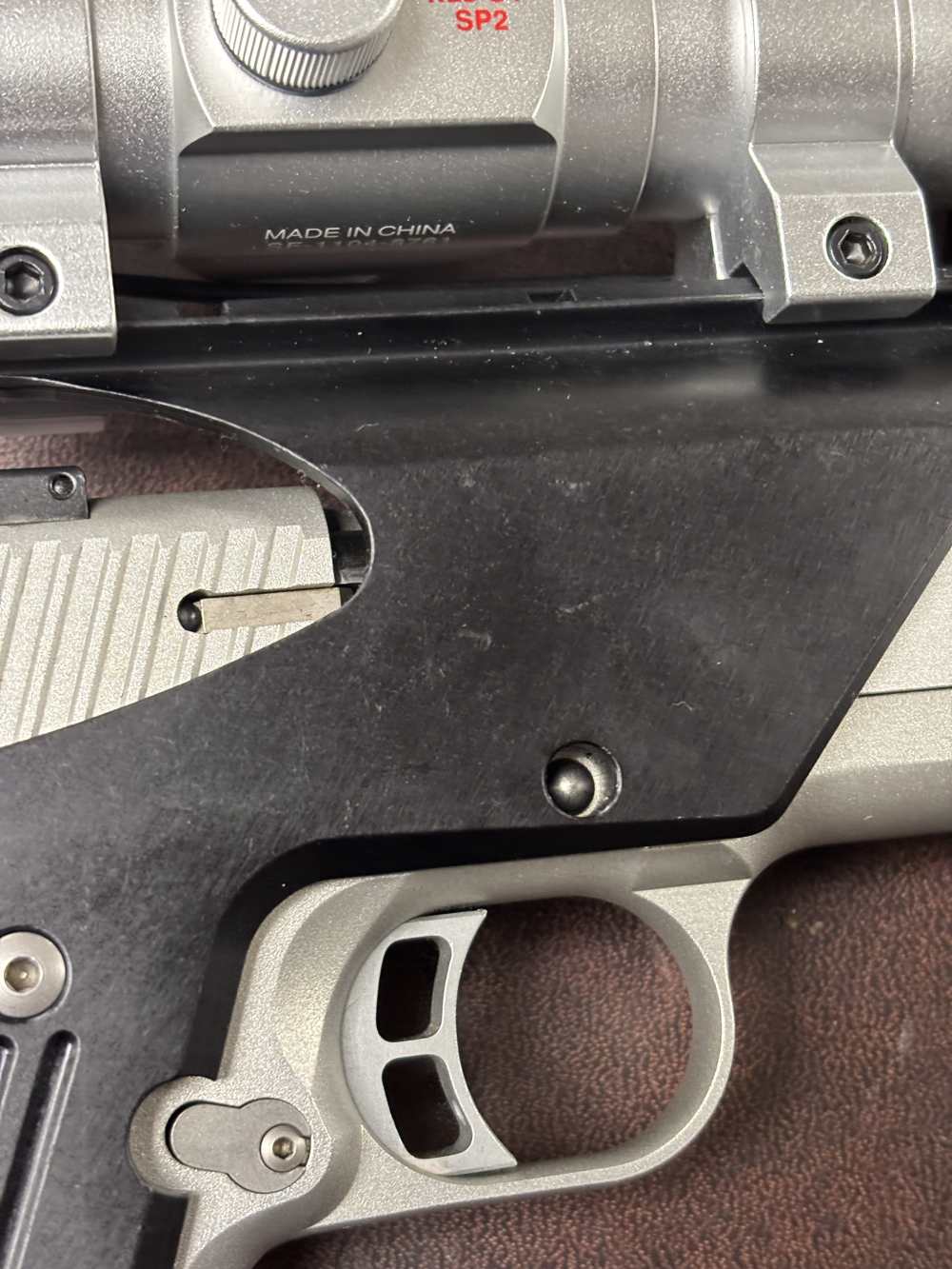 KIMBER 1911 RIMFIRE TARGET 22LR W/ RED DOT OPTIC. NO RESERVE -img-4