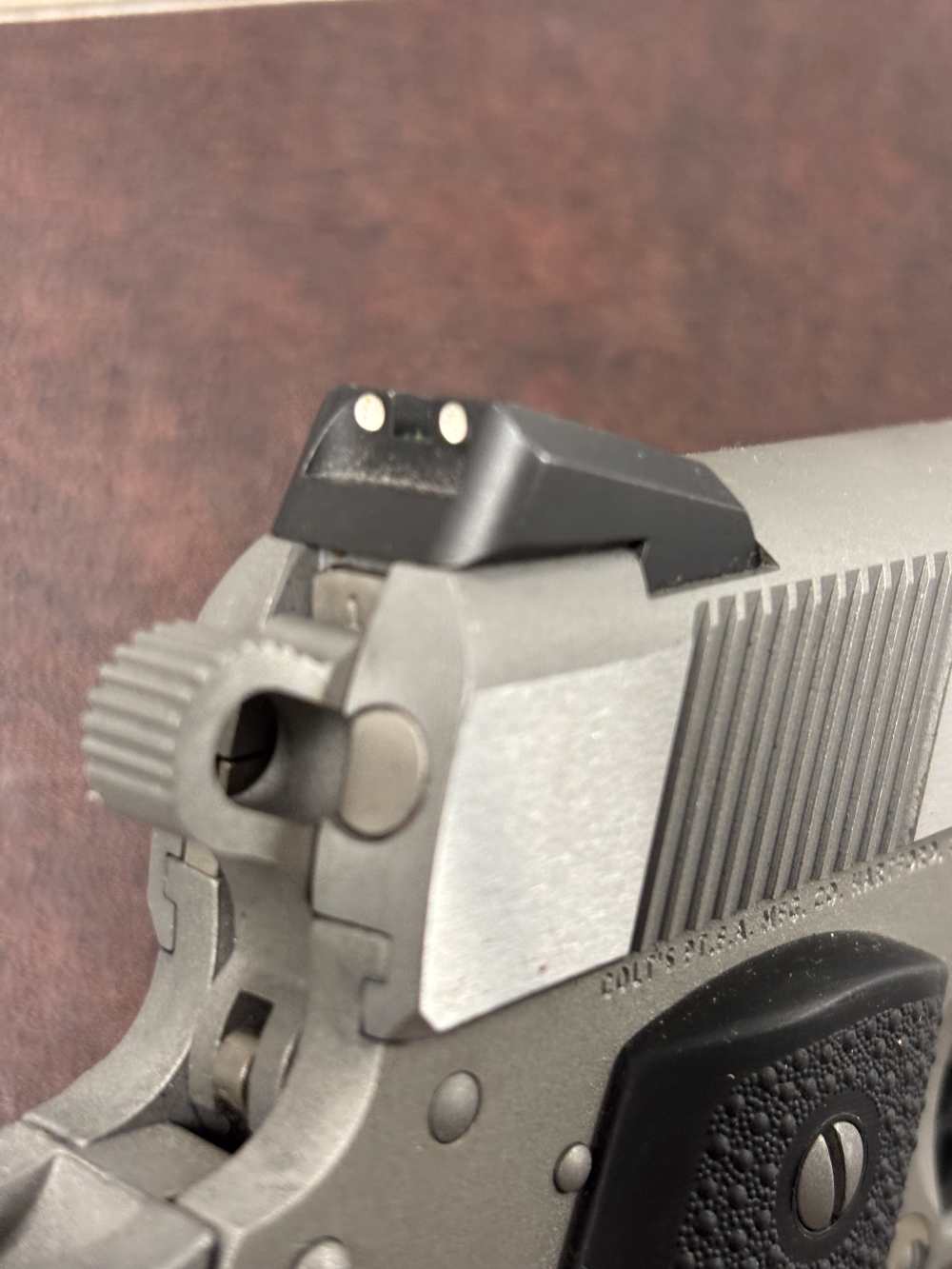 COLT LIGHTWEIGHT DEFENDER 9MM SEMIAUTOMATIC. NO RESERVE -img-7