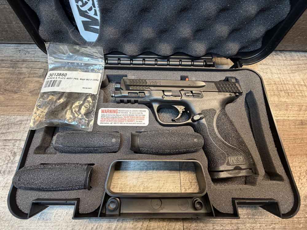 M&P9 M2.0 optic ready (LE trade-in) w/ suppressor/night sights #073-img-8