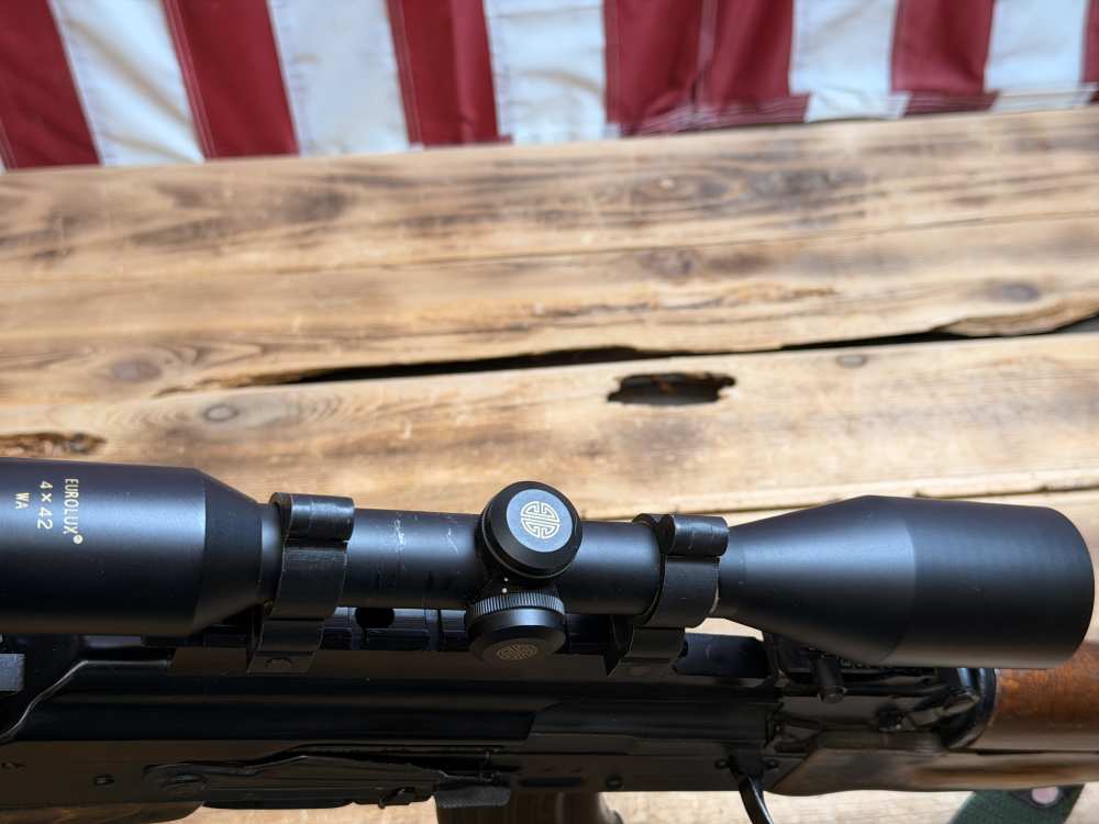 *Rare* Maadi Misr AK-47 Rifle  7.62×39 w/ Eurolux 4x42 Scope-img-14