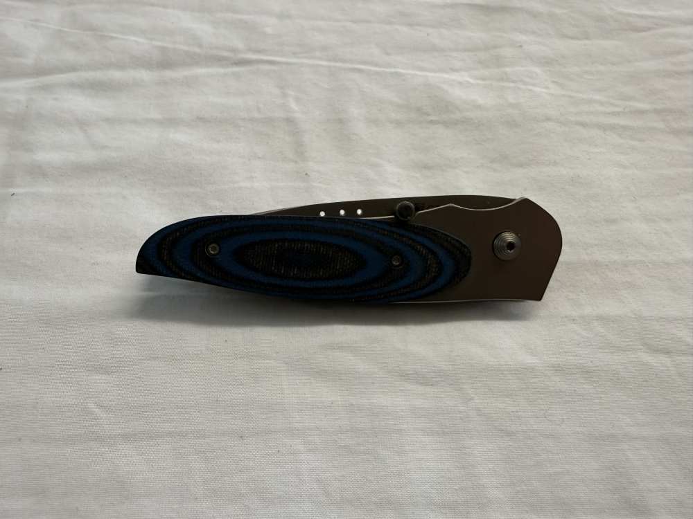 CRKT Viele Wasp 8012 Large Liner Lock Knife Titanium Handle Disc. #132-133-img-2