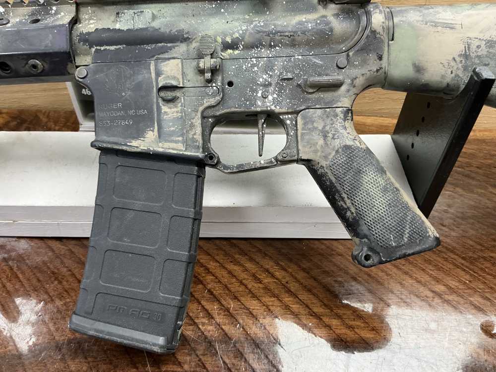 RUGER AR-556 STANDARD, A2 STOCK CARRY HANDLE 5.56 LAYAWAY -img-11