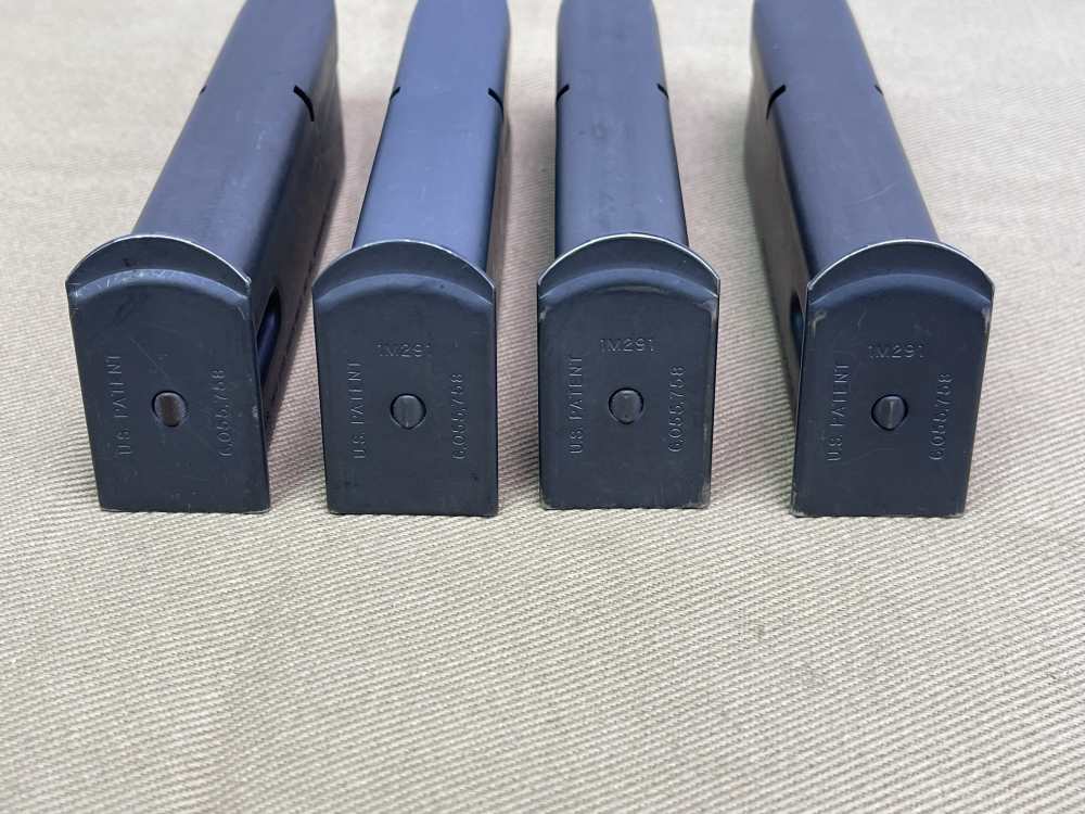 4 Beretta M9 & 92 FS Pistol MAGS 9MM 15rd Check-Mate USGI & LE Magazines-img-5