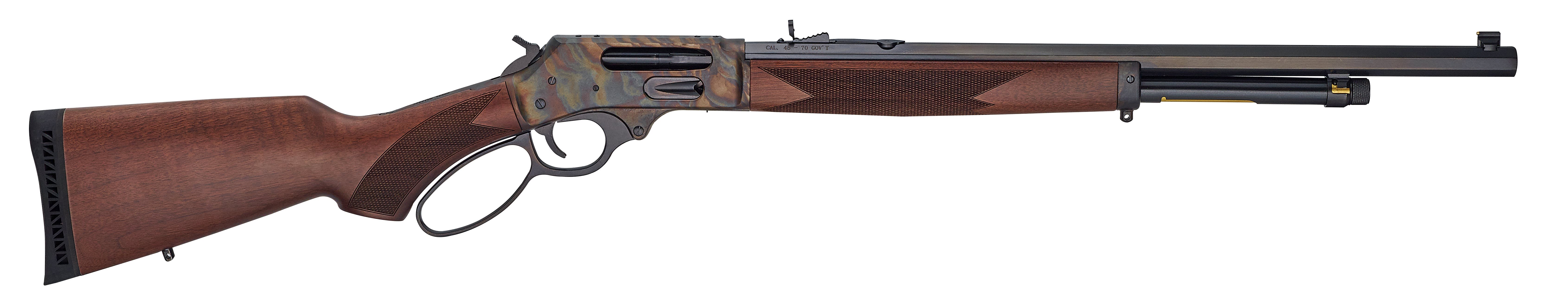 H010GCC Henry Repeating Arms H10 Color Case Hardened 45-70 GOVT 22" Octagon-img-0