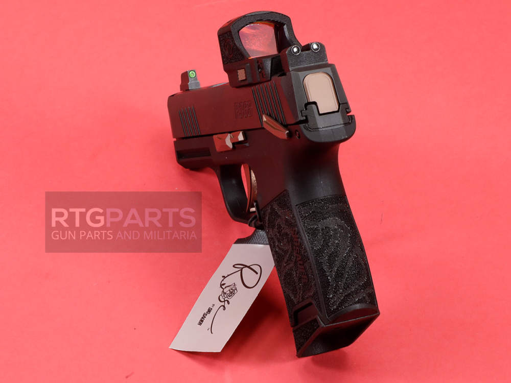 Sig P365 Rose 380ACP Romeo-RS Red Dot Manual Safety 2x10rd w/ Vault InStock-img-3